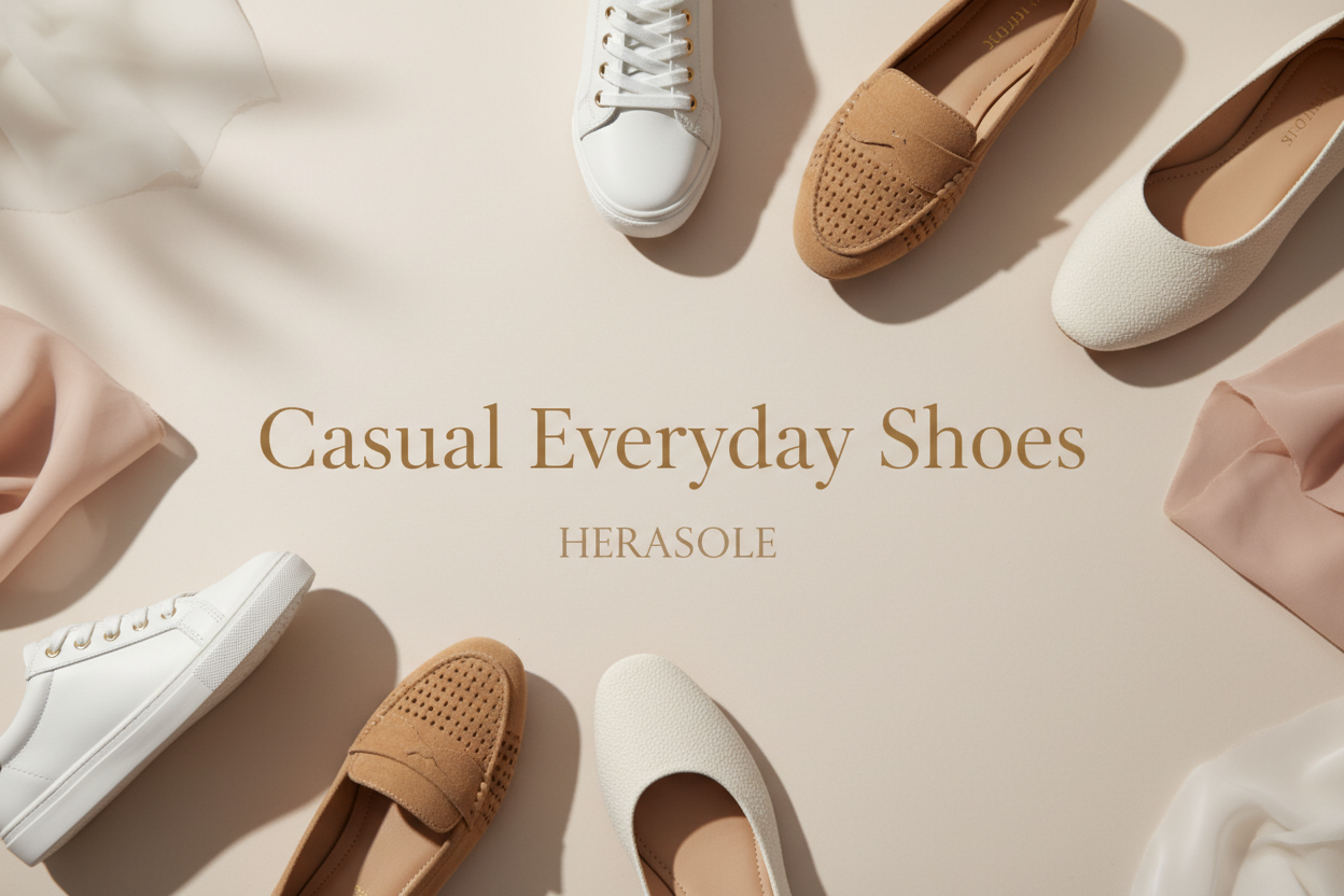 Herasole Casual Everyday Shoes Banner